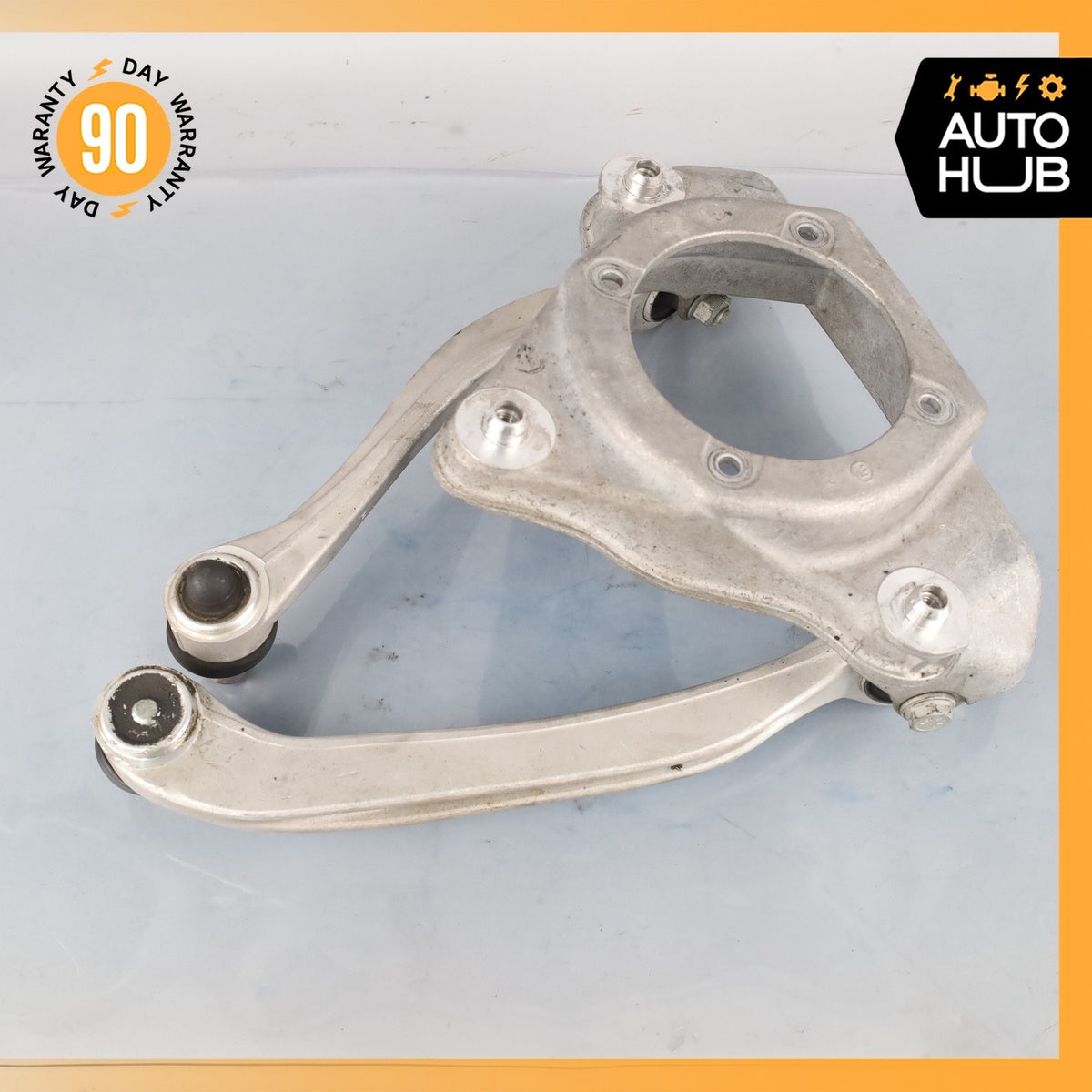 Bentley Continental GT GTC Front Right Shock Strut Mount Bracket w/ Arms OEM - photo 2