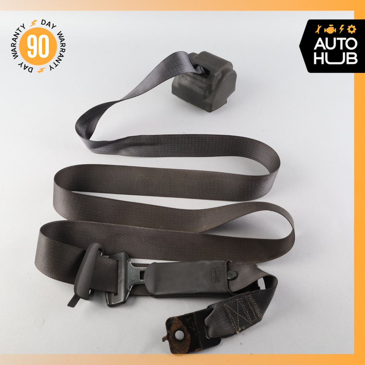 04-08 Cadillac XLR Left Driver Seatbelt Seat Belt Retractor Black 10354115 OEM - photo 2