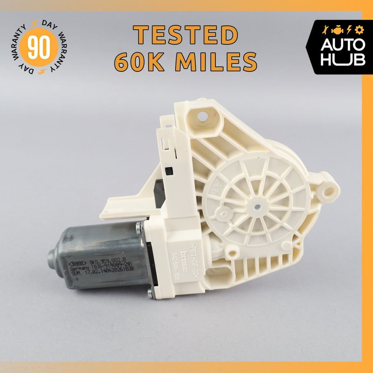 Audi 4G8 A7 S7 Front Right or Rear Left Window Regulator Motor 8K0959802B OEM - photo 1