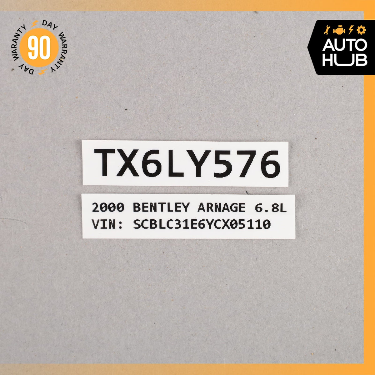 Bentley Arnage / RR Seraph Front Left or Right Seat Lumbar Support Bolster OEM - photo 13