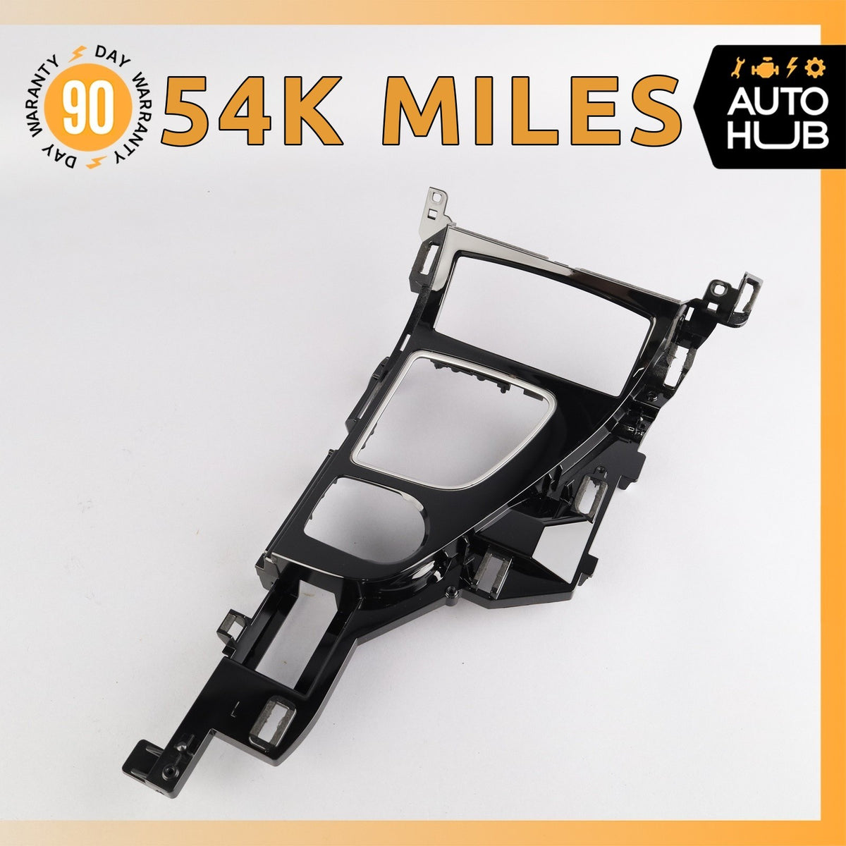 16-18 Infinity Q50 Front Center Console Shifter Bezel Trim OEM 54k - photo 1