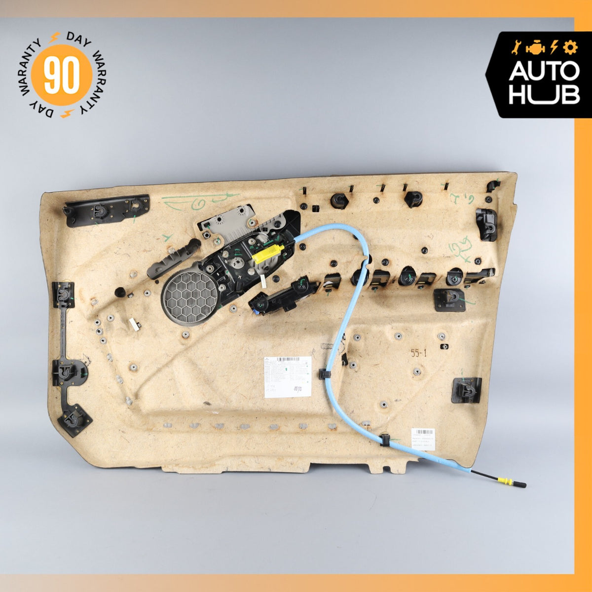 14-17 BMW i3 I01 Front Left Driver Side Interior Door Panel OEM 49k - photo 11