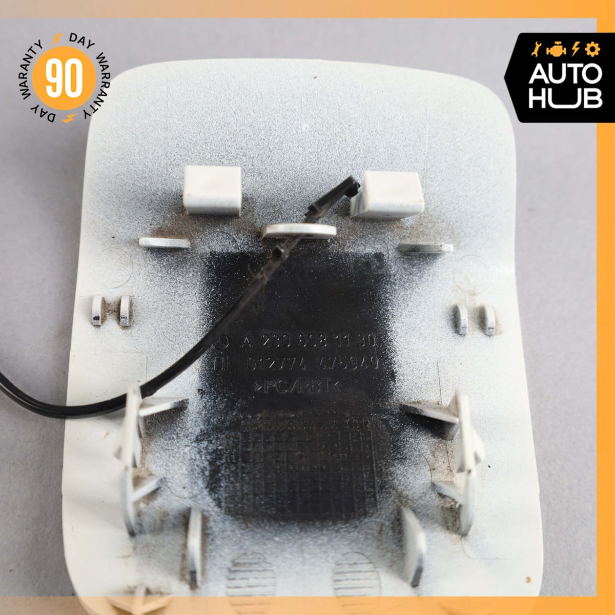 Mercedes R230 SL500 Base Rocker Panel Side Skirt Rear Left Jack Cover OEM - photo 7