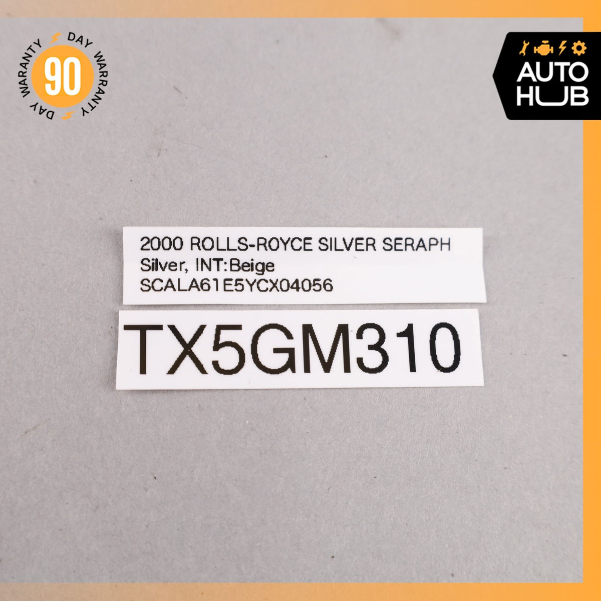 99-02 Rolls Royce Silver Seraph 5.4L V12 Engine Motor Air Pump Hose Pipe OEM - photo 10
