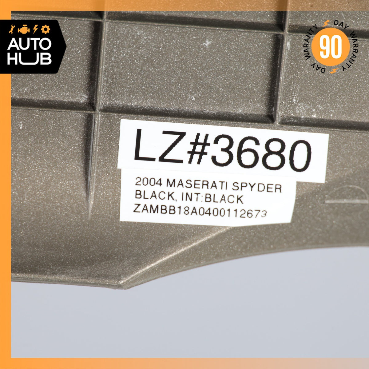 02-07 Maserati Spyder 4200 M138 GT Engine Compartment Rear Cover Panel OEM - photo 12