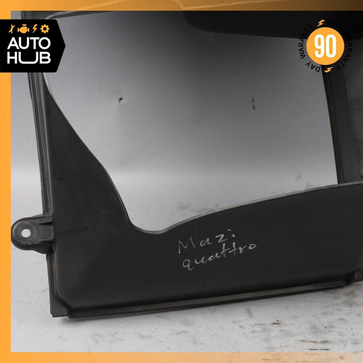 2014 Maserati Quattroporte Right Side Intercooler Air Duct Shroud OEM - photo 5
