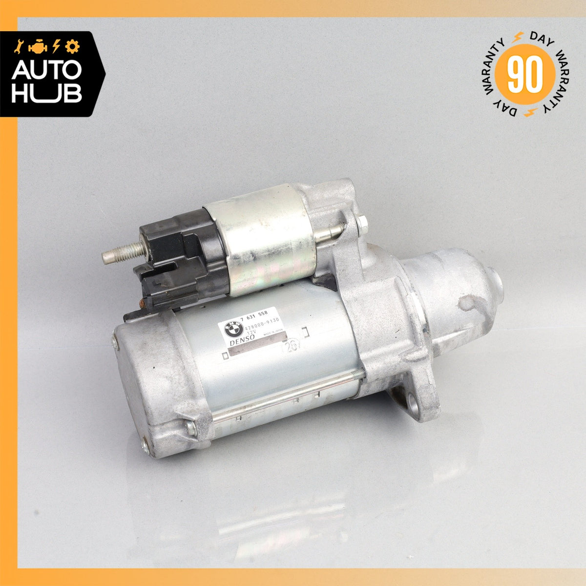 BMW F01 740i X3 X5 X6 Engine Motor Starter 12417631558 OEM - photo 2