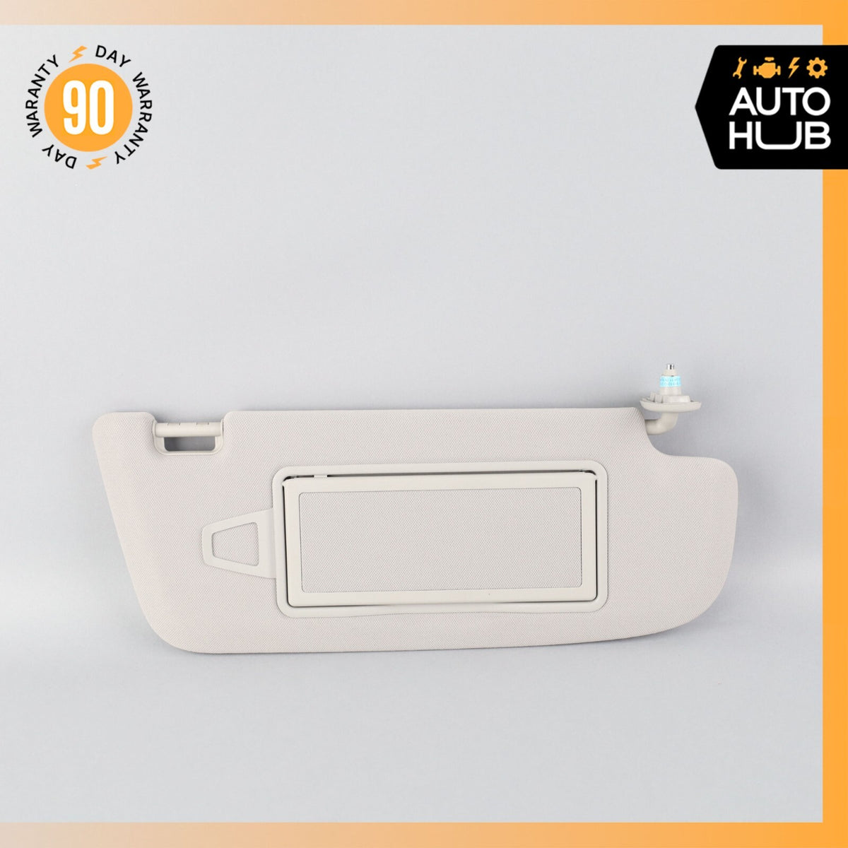 07-14 Mercedes W221 S550 CL550 Right Side Sun Visor Shade Sunvisor Gray OEM - photo 1