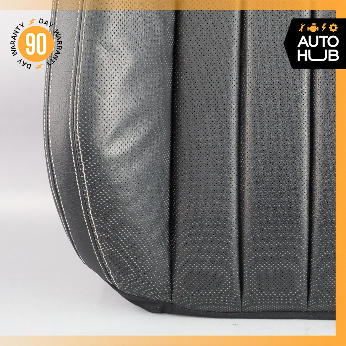 12-14 Mercedes W218 CLS550 Top Upper Seat Cushion Front Right Side Black OEM - photo 5