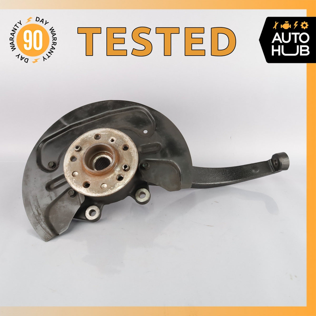 07-11 Mercedes W164 ML63 AMG Front Left Driver Side Spindle Knuckle Hub OEM - photo 1