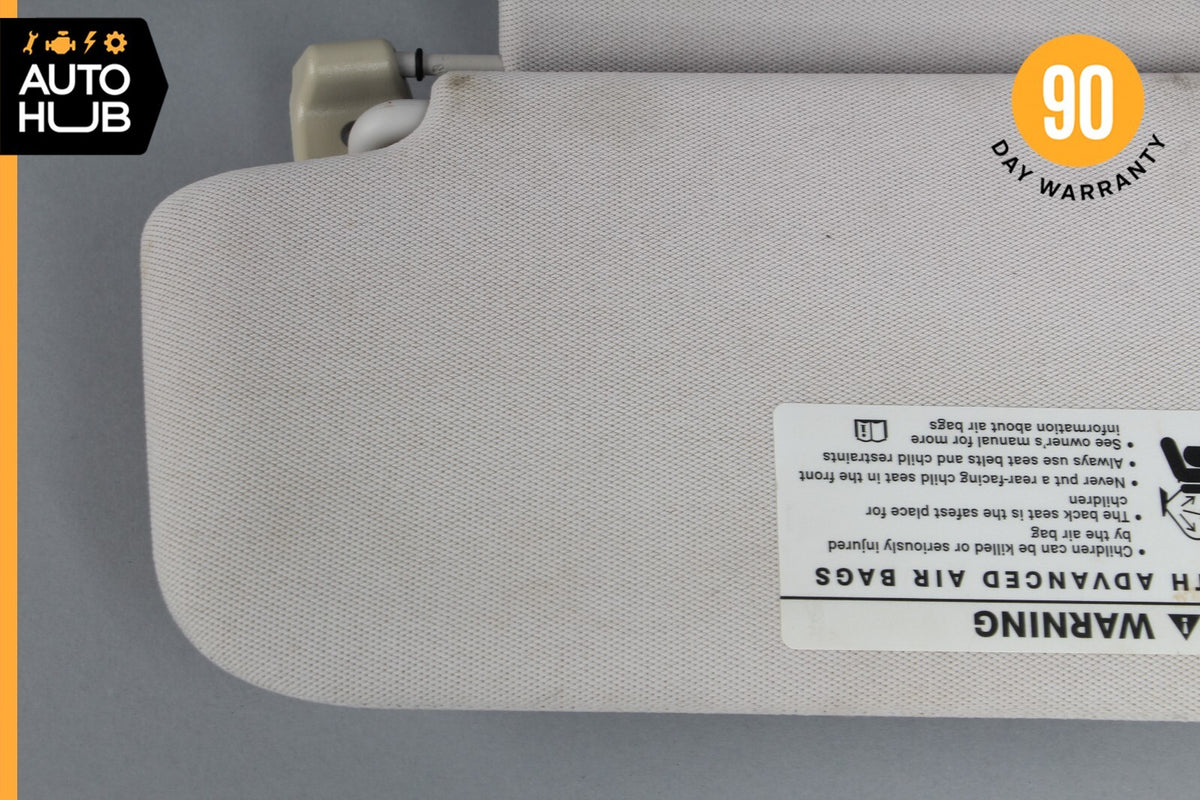 07-09 Mercedes W211 E350 E550 Right Side Sunvisor Sun Visor Shade Cover OEM - photo 8