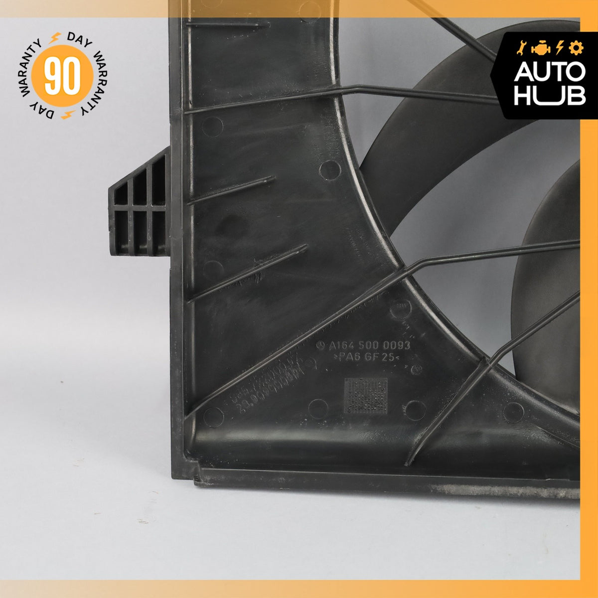07-13 Mercedes X164 GL350 ML350 Engine Motor Cooling Fan Assembly 1645000093 OEM - photo 17