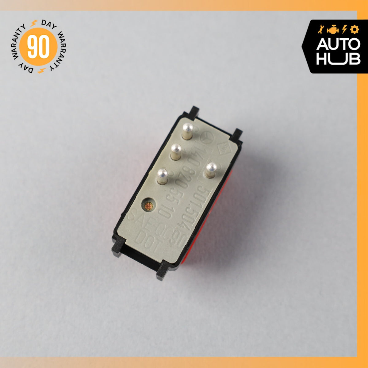 90-95 Mercedes R129 SL320 S500 Hazard Warning Light Switch Button 1408205510 OEM - photo 6