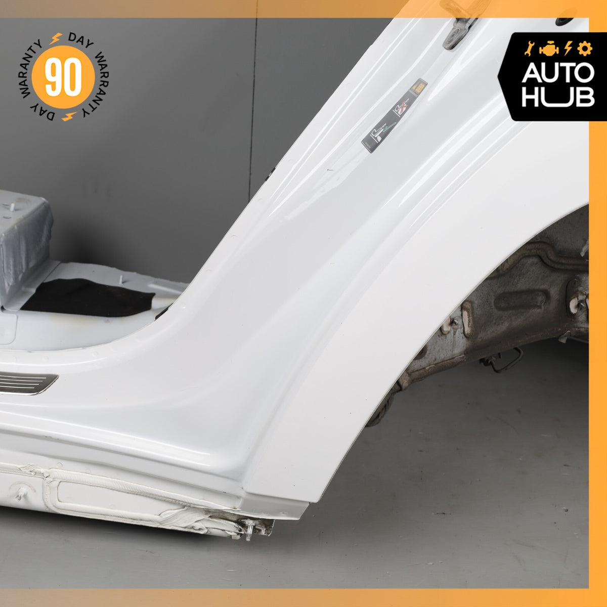 13-16 Mercedes X166 GL450 GL550 Rear Left Driver Side Quarter Panel Cut OEM - photo 6
