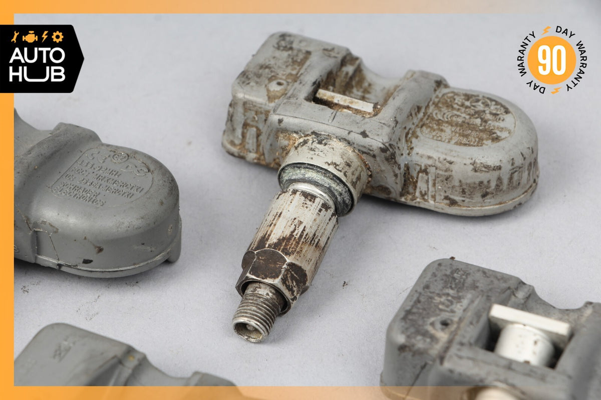 08-14 Mercedes W204 C250 GLK350 TPMS Tire Pressure Sensor Sensors Set 433.92 MHZ - photo 5