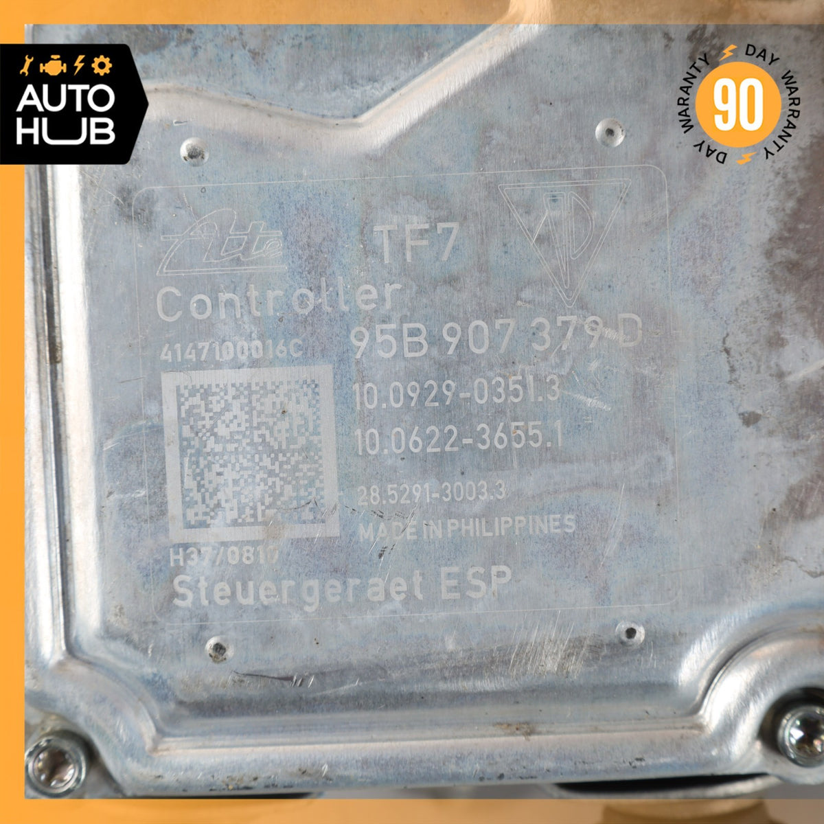 15-16 Porsche Macan 95B ABS Hydraulic Pump Control Module 95B614511D OEM 88k - photo 9