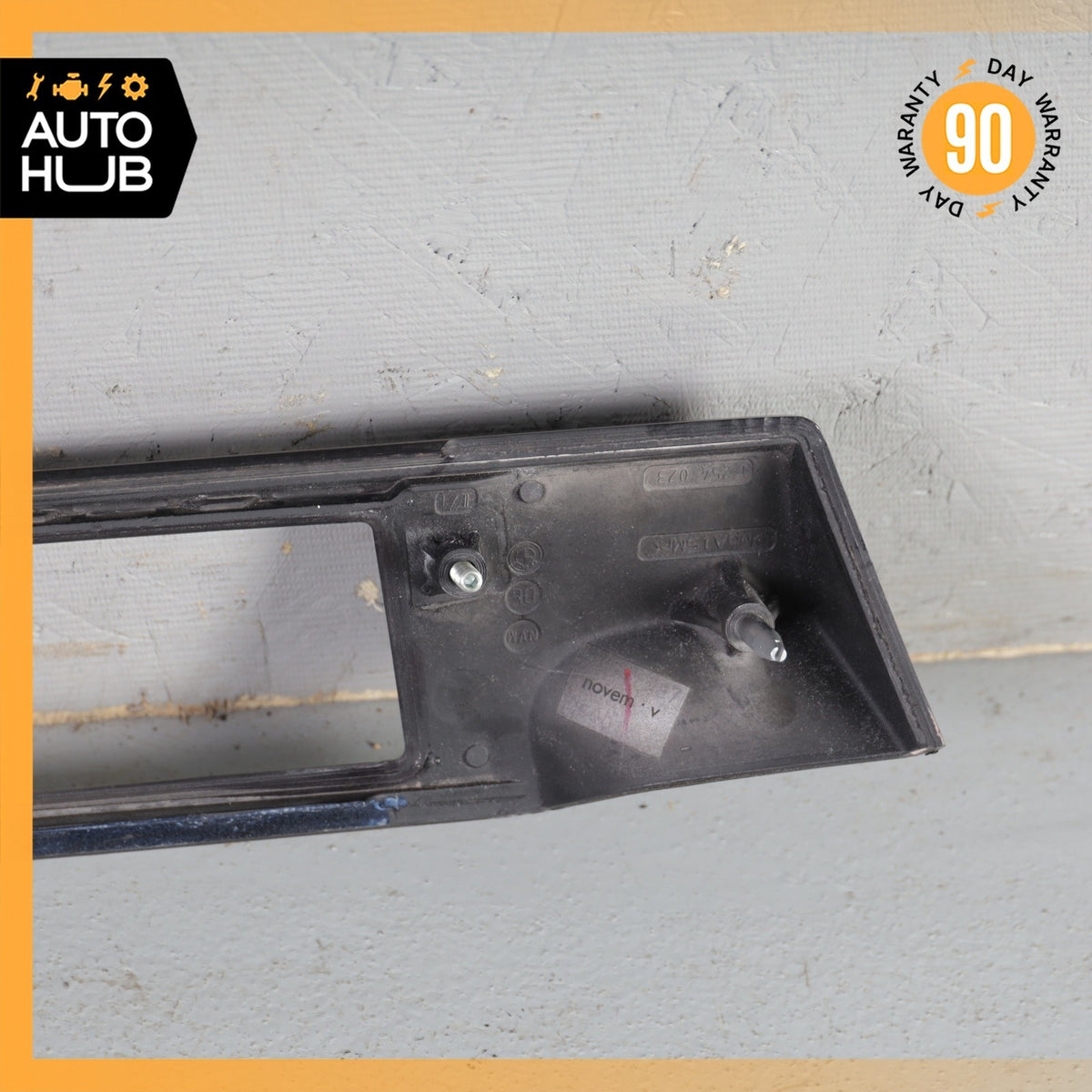 08-10 BMW E60 528i 535i Dashboard Center Cover Panel Trim Molding OEM 78k - photo 15