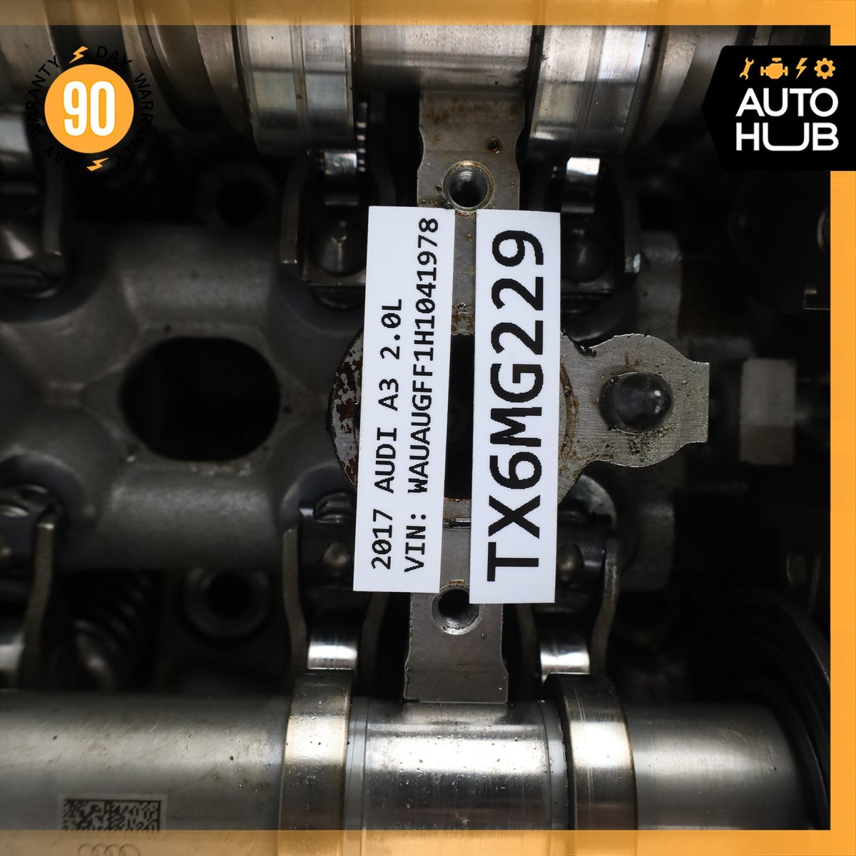 17-21 Audi 8V A3 Q3 CZRA 2.0L L4 Engine Motor Cylinder Head OEM - photo 24