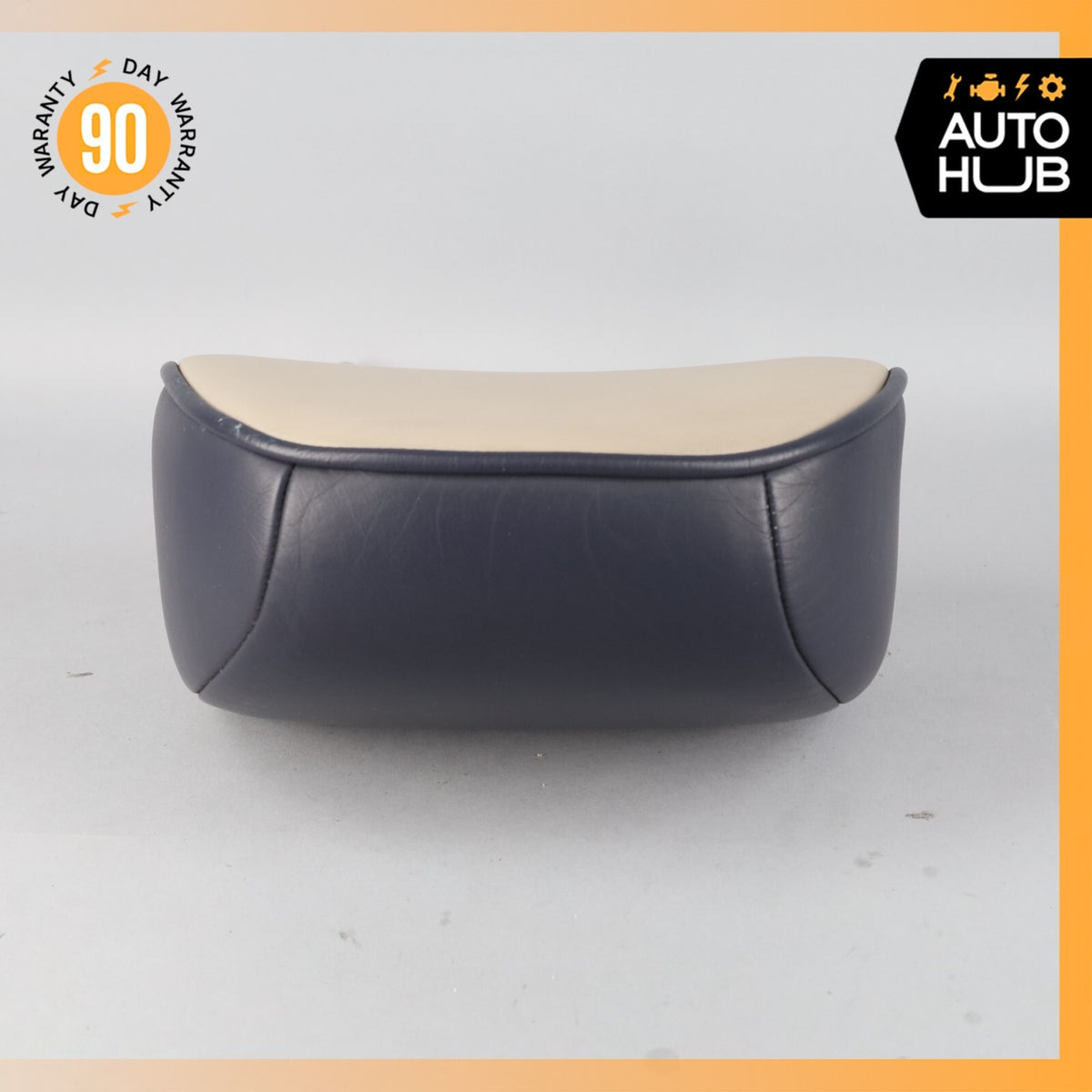 00-04 Aston Martin DB7 Front Left or Right Seat Headrest Beige / Blue OEM 23k - photo 7