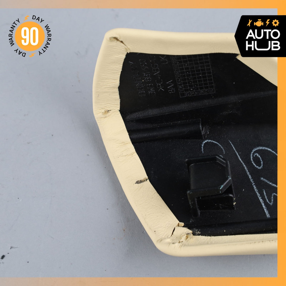 Bentley Continental GT Front Right Passenger Inside Seat Cover Trim OEM - photo 6