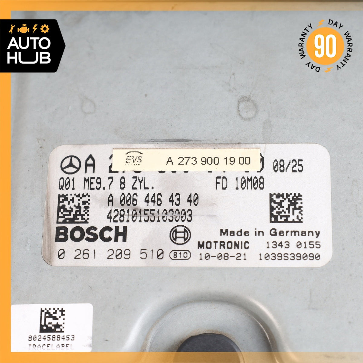 Mercedes W164 ML550 GL450 M273 ECU Engine Control Module Unit FLASHED OEM - photo 10