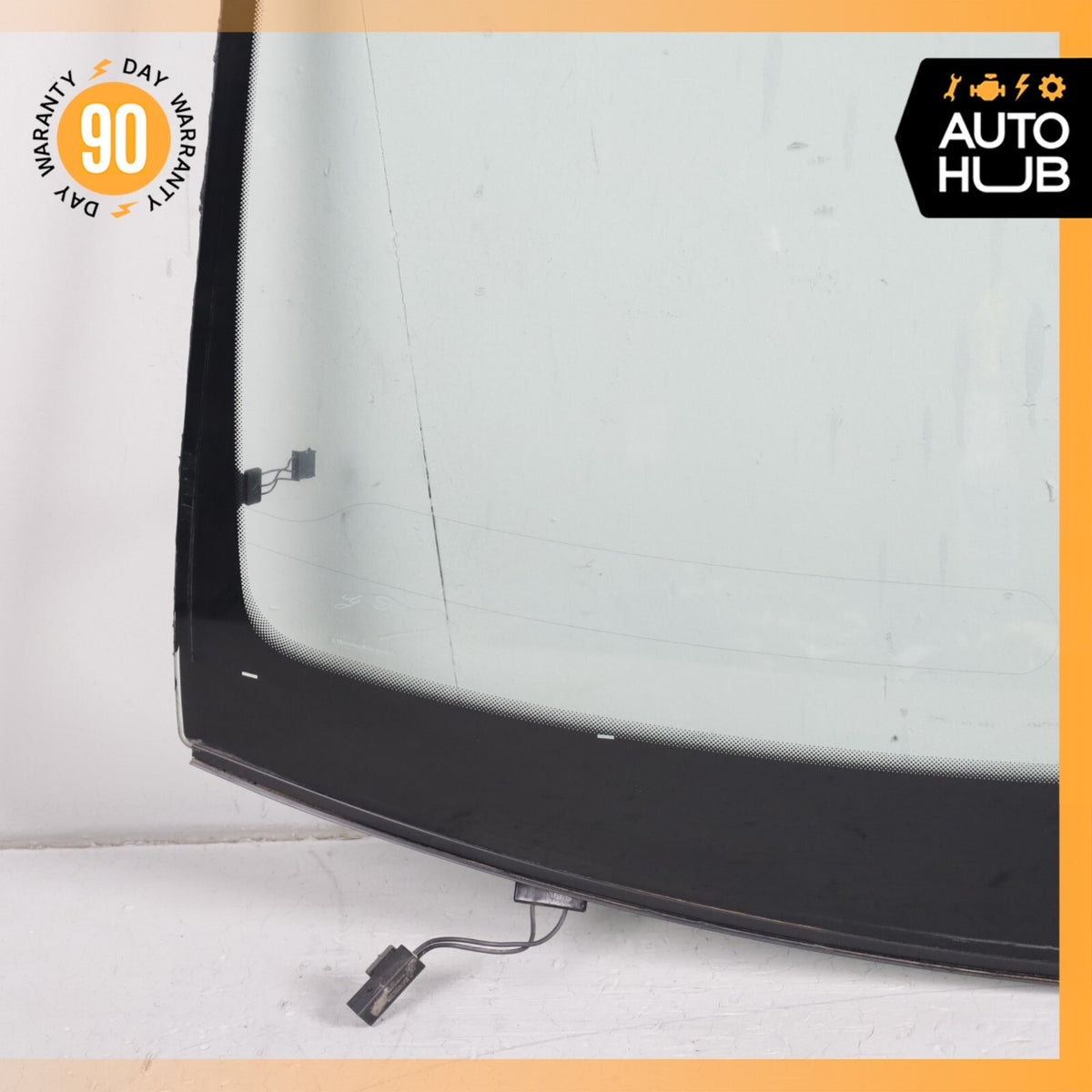 09-12 Mercedes R230 SL550 SL600 SL63 Front Windshield Wind Shield Glass OEM 62k - photo 8