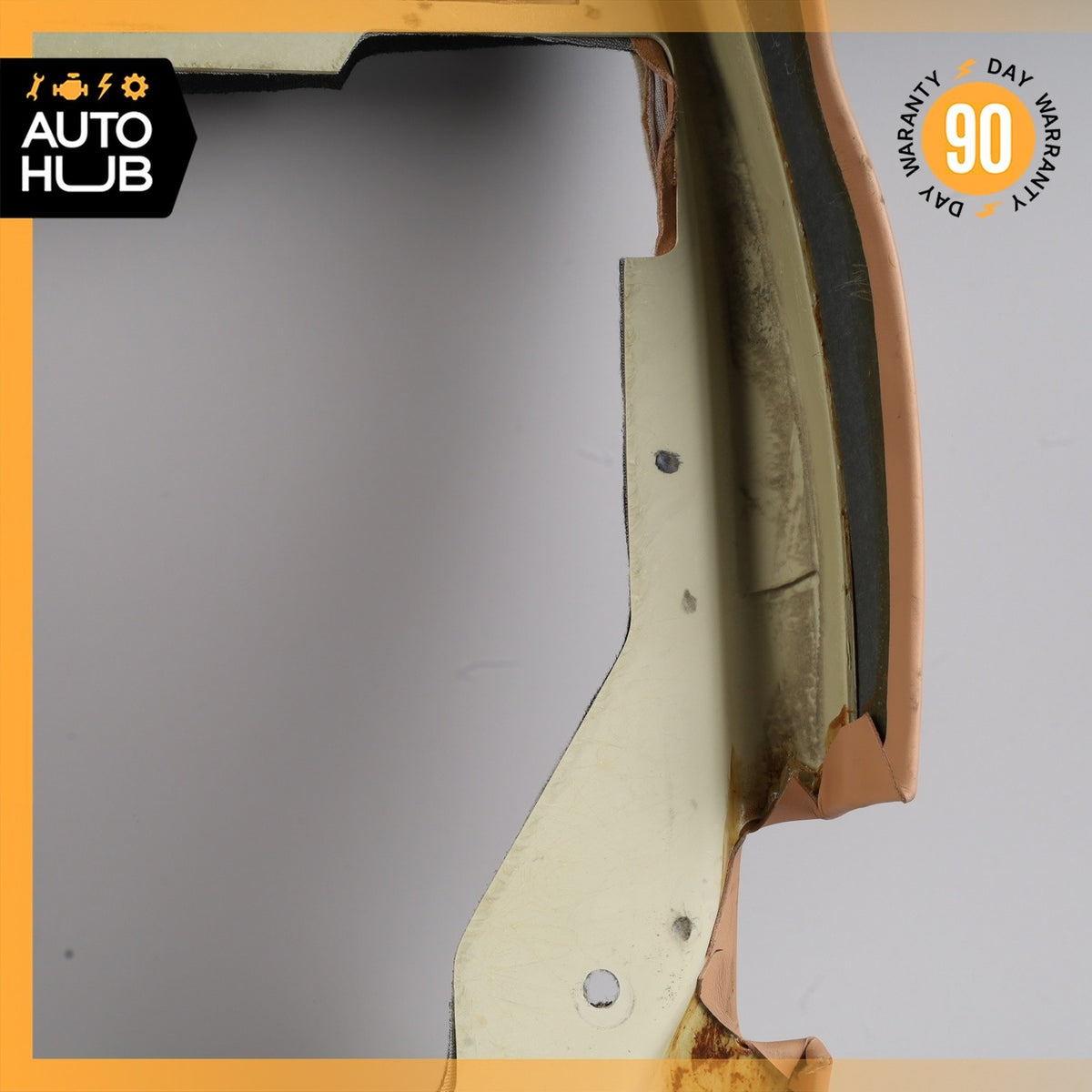 00-02 Bentley Arnage Front Right Lower Bottom Seat Trim Cover Brown OEM 50k - photo 8