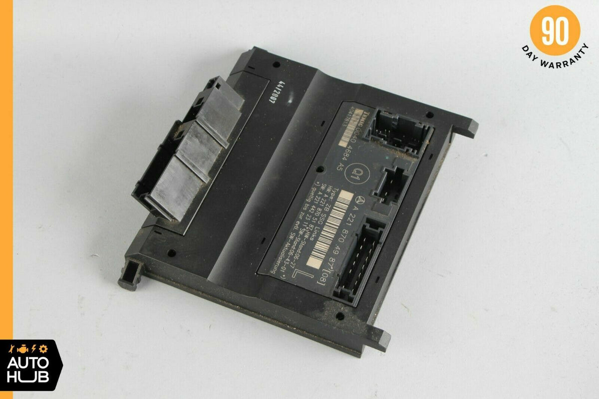 07-13 Mercedes W221 S63 AMG Front Left Driver Side Under Seat Control Unit OEM - photo 2