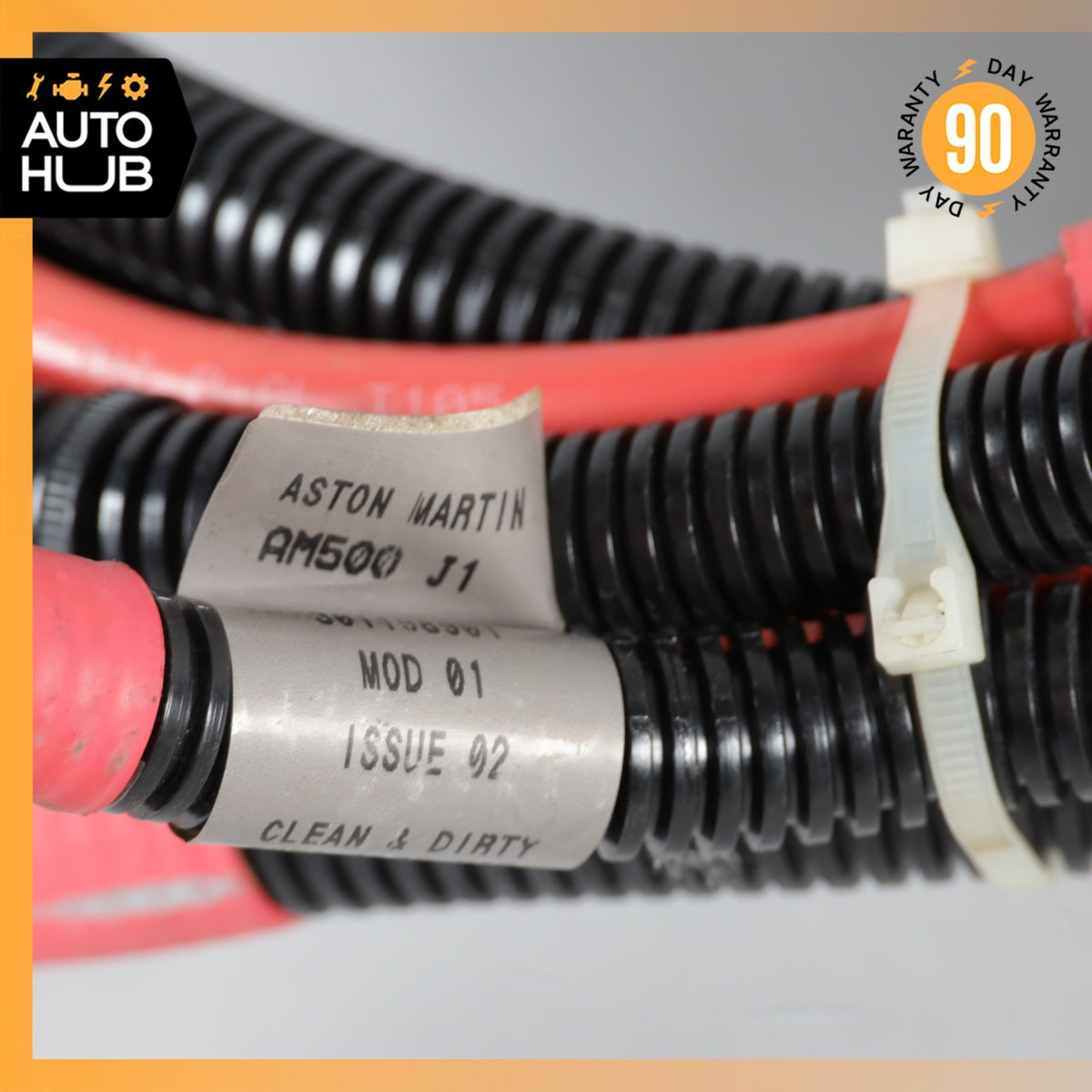 Aston Martin DB11 DBS 5.2L V12 Battery Starter Alternator Cable Harness OEM - photo 12