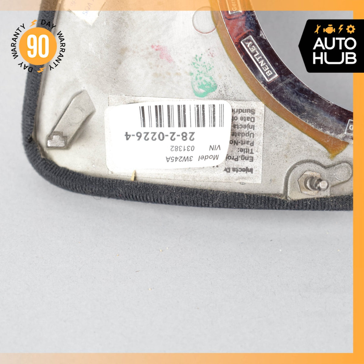 03-13 Bentley Continental Flying Spur Dash Panel Speedometer Bezel Trim OEM 78k - photo 10