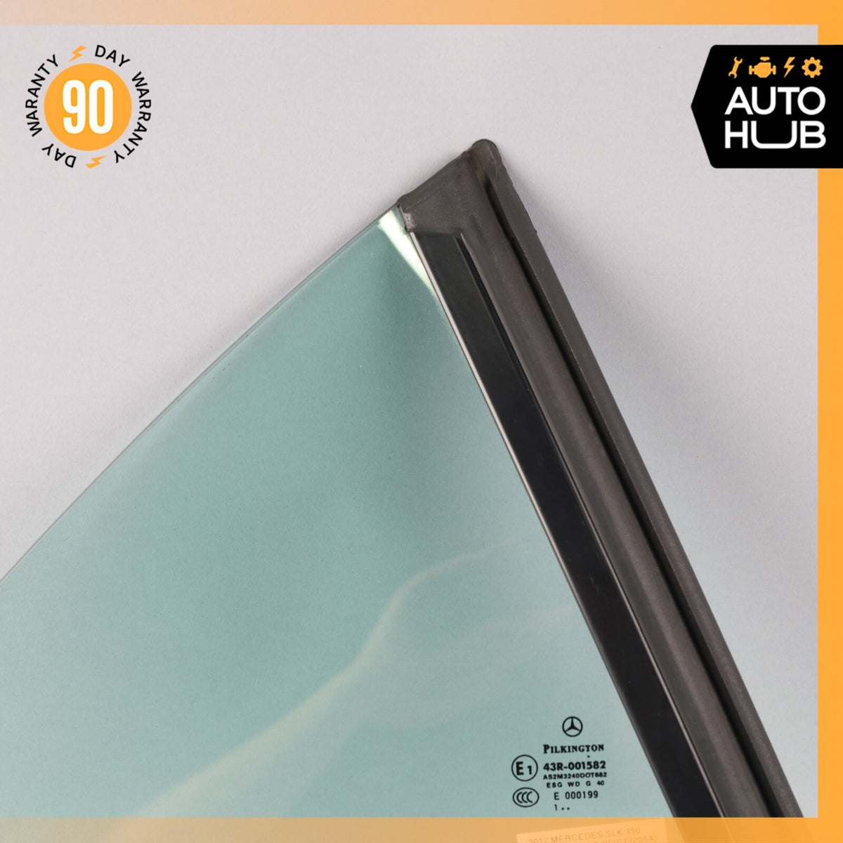 12-20 Mercedes R172 SLK350 SLK250 Rear Right Side Quarter Window Glass OEM - photo 2