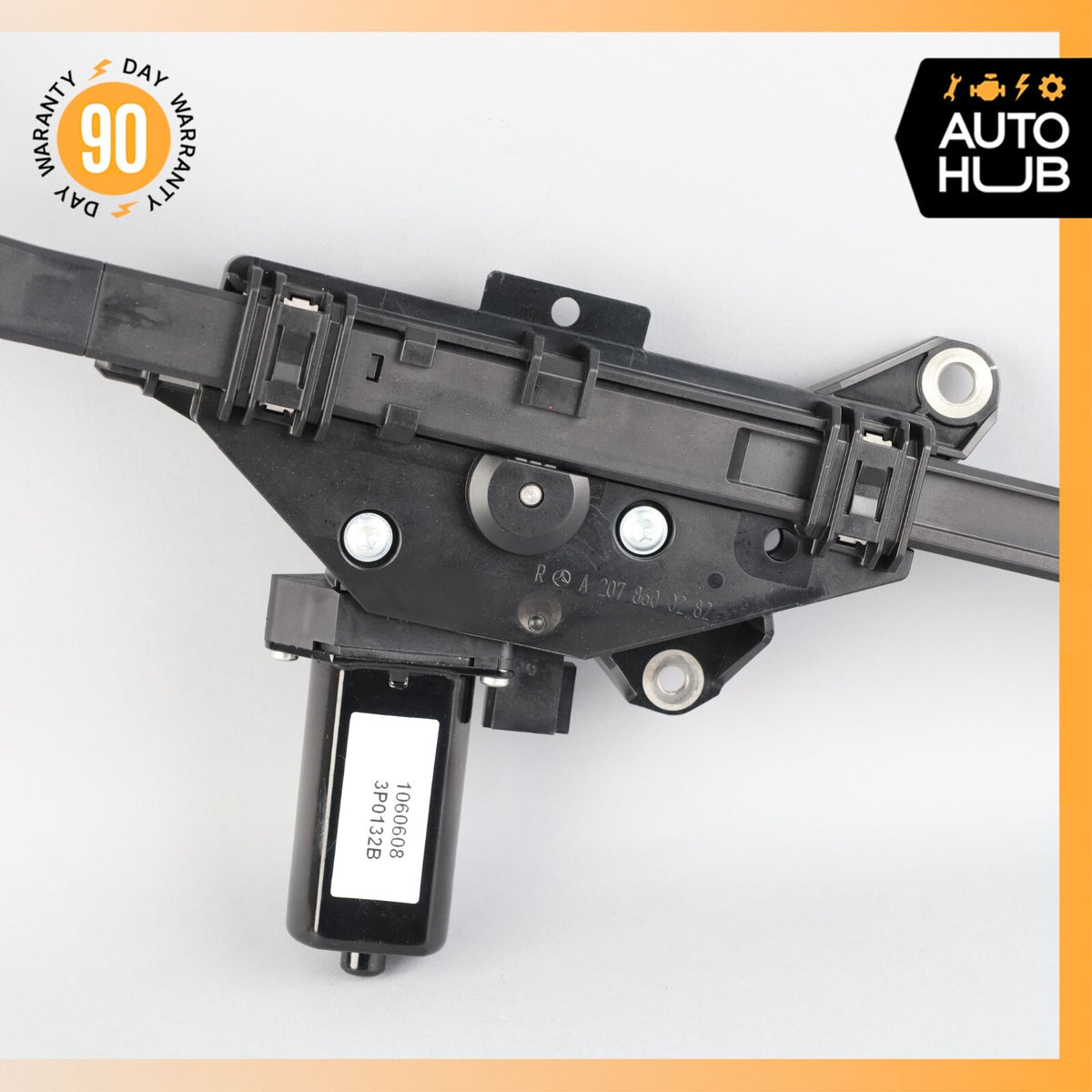 10-17 Mercedes W207 E350 E550 Right Side Seat Belt Feeder Motor Black OEM - photo 4