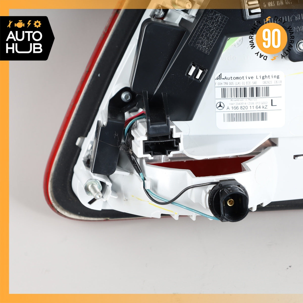 13-16 Mercedes X166 GL350 GL550 Inner Tail Light Lamp Rear Left Driver Side OEM - photo 11