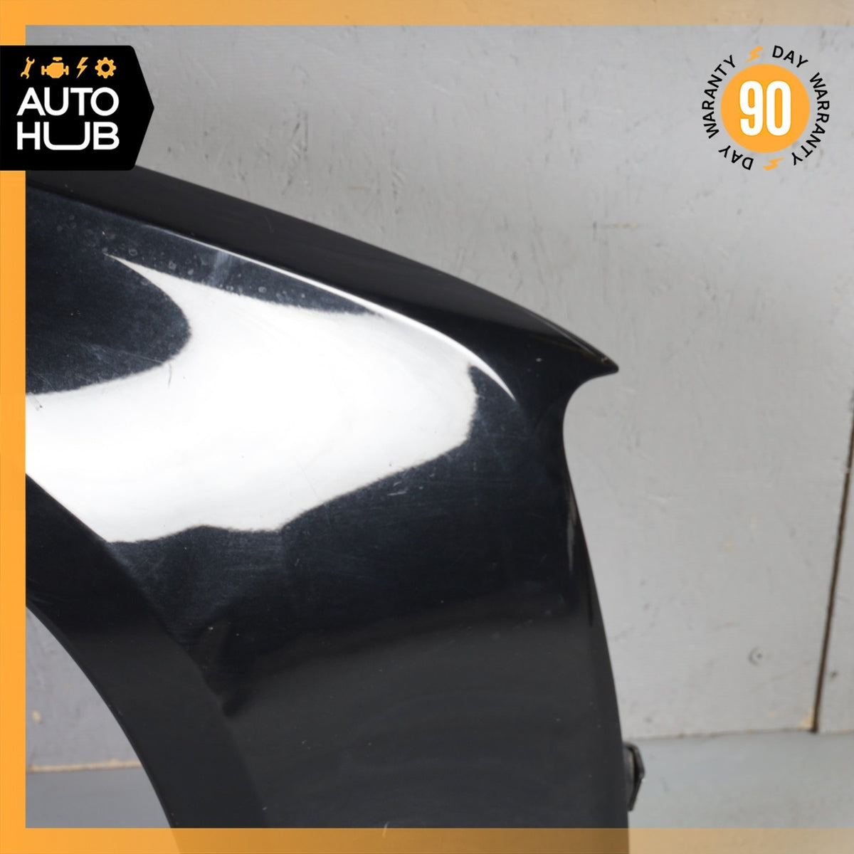 11-18 Audi D4 A8L S8 Right Passenger Side Fender Wing Panel Black OEM - photo 3