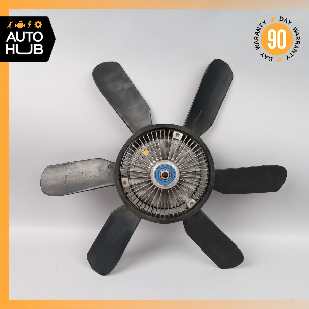 90-99 Mercedes R129 SL320 E320 S320 Radiator Cooling Fan w/Clutch 1032000623 OEM - photo 9