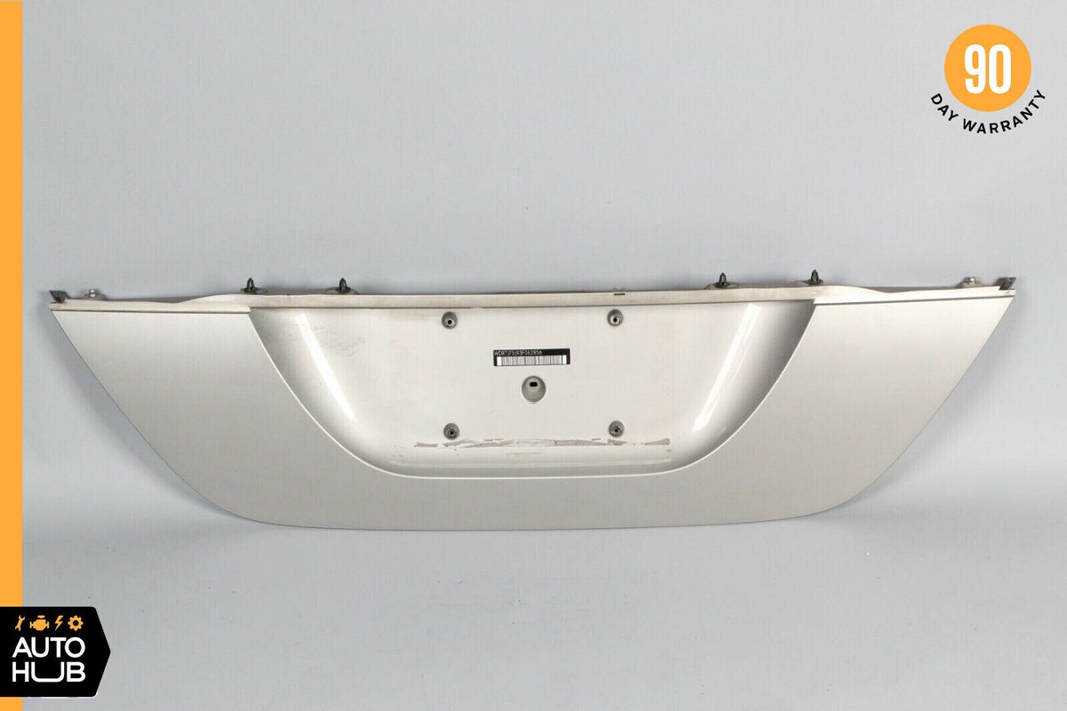 03-09 Mercedes W209 CLK500 CLK55 AMG Coupe Trunk Lid License Plate Holder OEM - photo 1