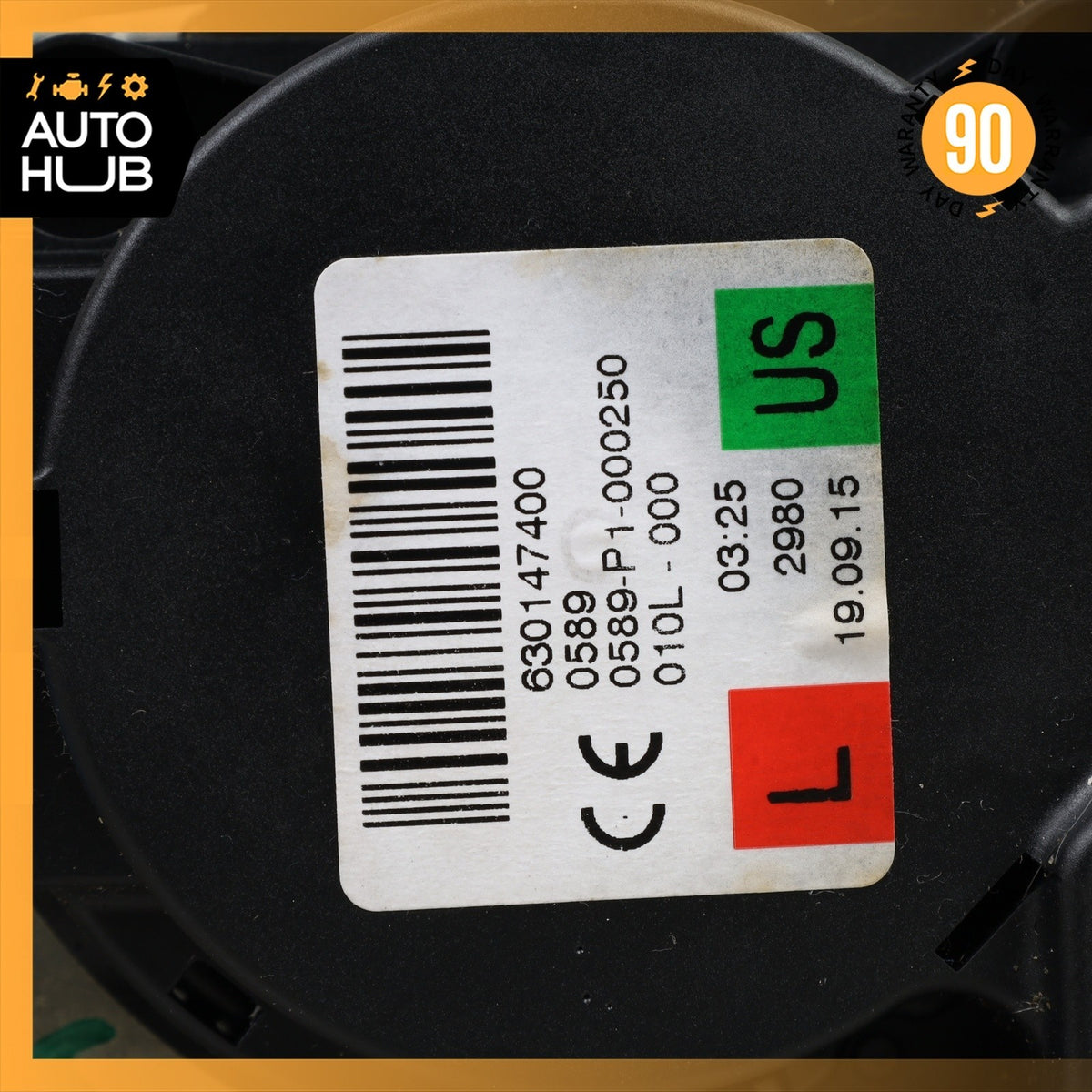 14-17 Mercedes W222 S550e S600 Seat Belt Front Left Driver Side Black OEM - photo 14
