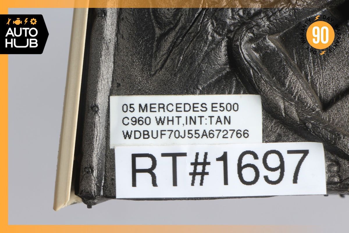 03-06 Mercedes W211 E500 E320 Tweeter Speaker Cover Left Driver Side Beige OEM - photo 11
