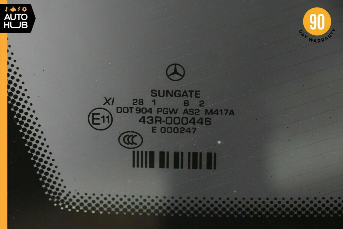 07-13 Mercedes W221 S400 S550 S63 AMG Rear Windshield Wind Shield Back Glass OEM - photo 11