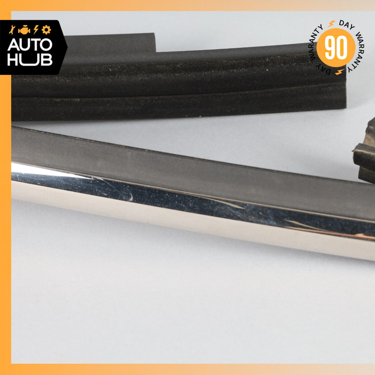 07-11 Bentley Continental GTC Rear Left Side Window Weather Seal Molding OEM 59k - photo 3