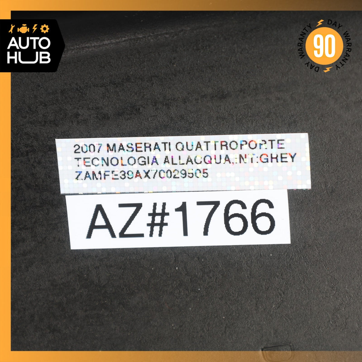 03-13 Maserati Quattroporte M139 Dash Board Trim Panel Right Side Gray OEM - photo 10