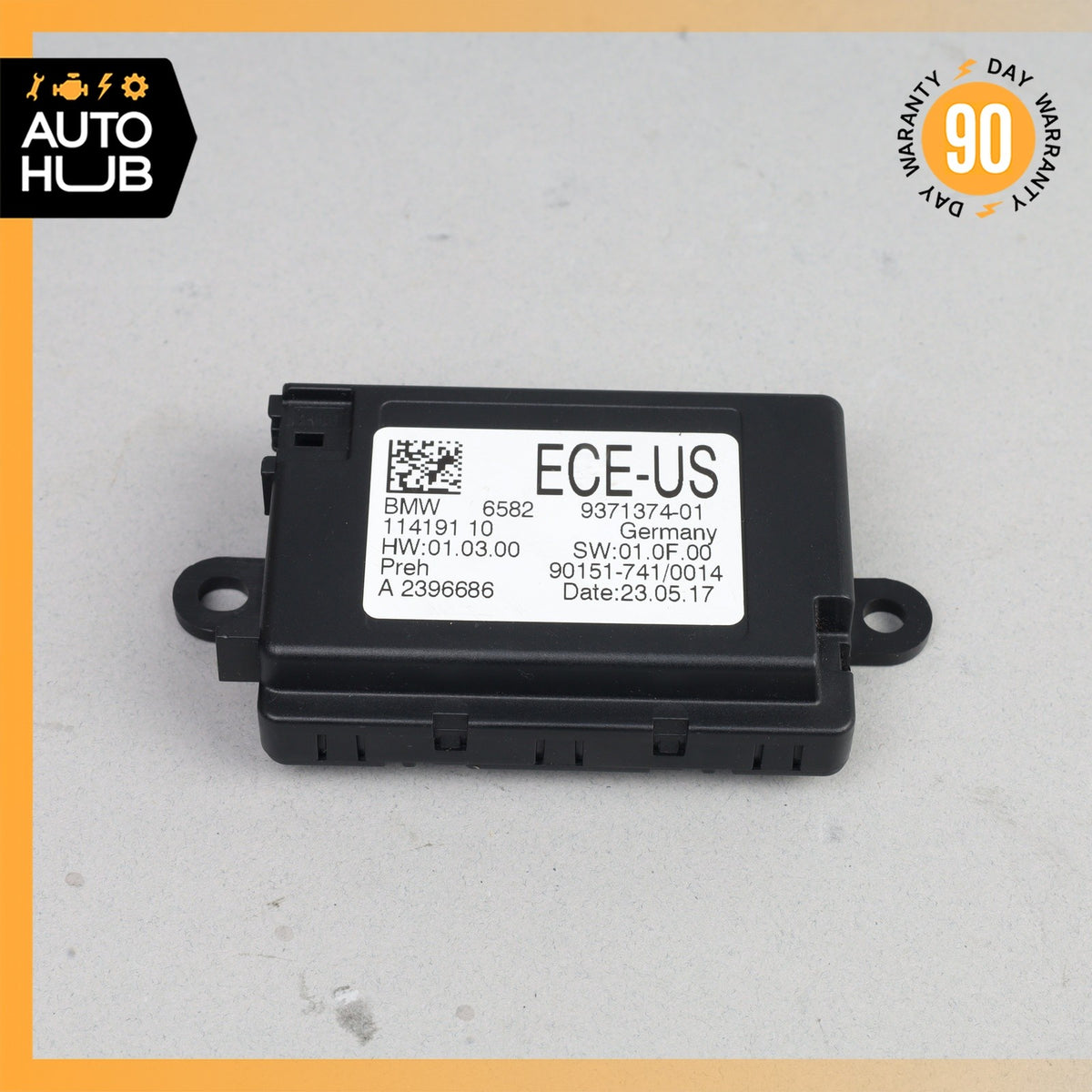 12-18 BMW F30 330e 320i 328i IDrive Navigation Control Switch Module Unit OEM - photo 3