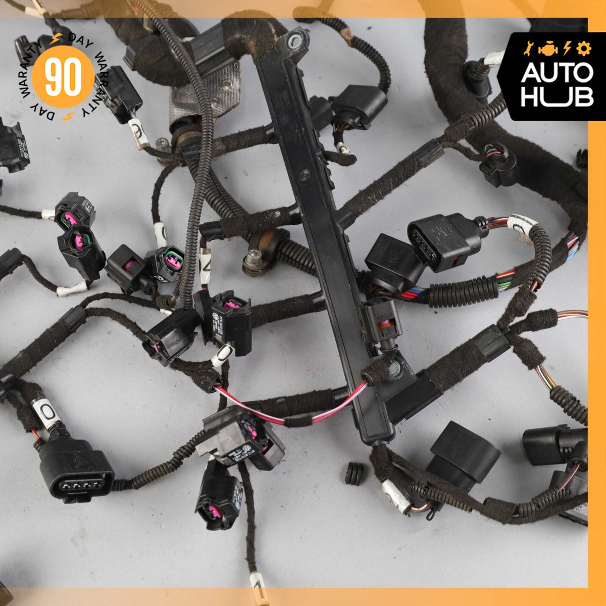 Bentley Continental Flying Spur 6.0L Engine Ignition Wire Cable Harness OEM 53k - photo 19