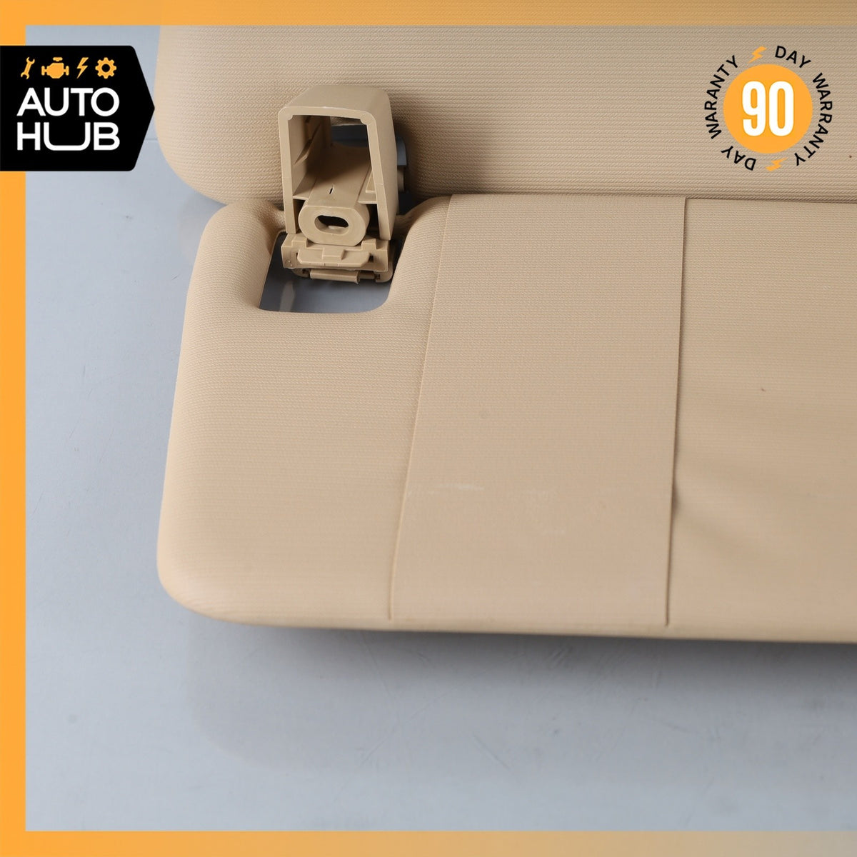 11-14 Porsche Cayenne 958 Sun Visor Sunvisor Front Left Driver Side Beige OEM - photo 12