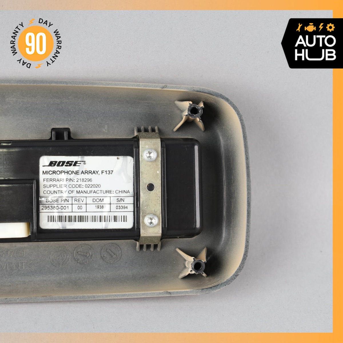 09-11 Maserati Quattroporte M139 Micro Microphone Handsfree w/ Switch OEM 50k - photo 10