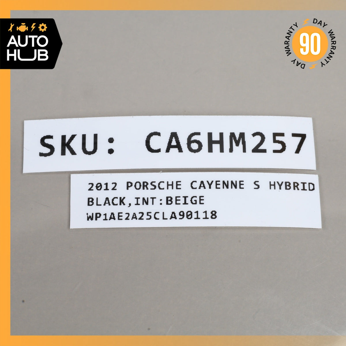 11-18 Porsche Cayenne 958 Right Side Dashboard Panel Trim OEM - photo 12