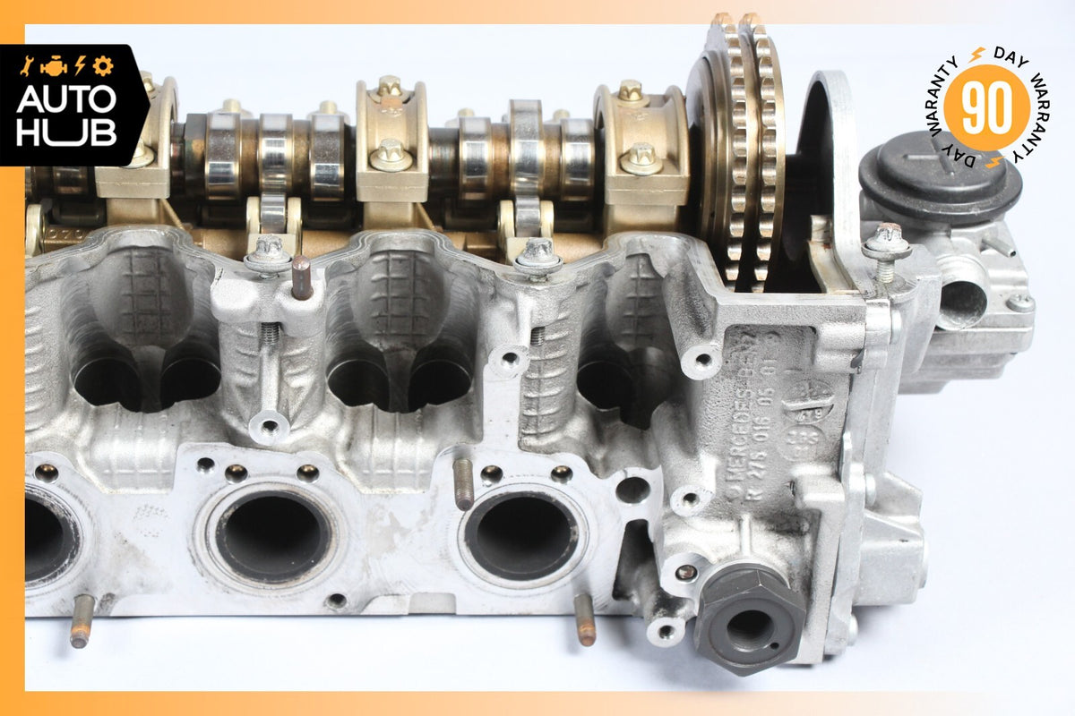 03-14 Mercedes W220 S600 CL600 Engine Motor Right Cylinder Head 2750160501 OEM - photo 12