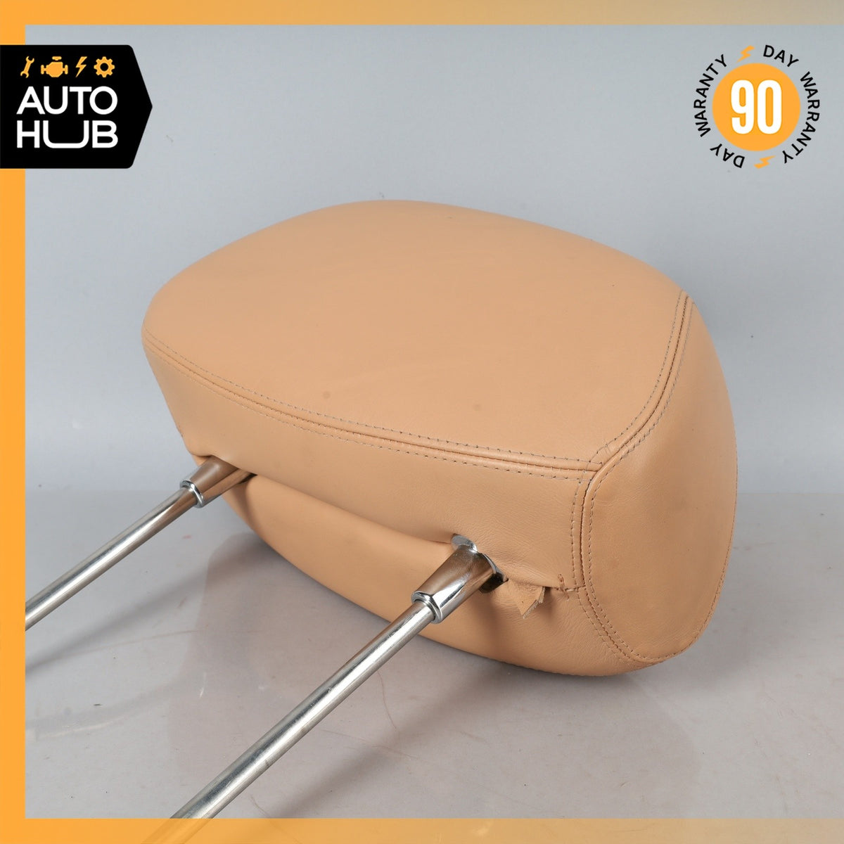 Bentley Arnage Front or Rear Seat Headrest Head Rest Brown OEM 50k - photo 5