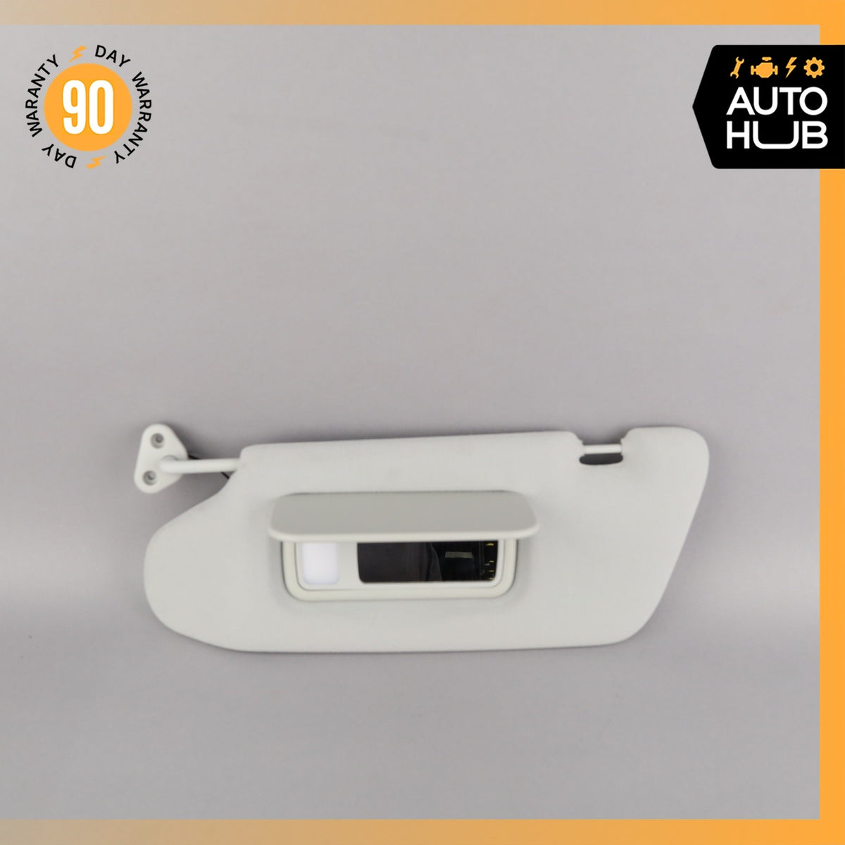 02-05 Mercedes W163 ML350 ML320 ML500 Left Side Sunvisor Shade Cover Gray OEM - photo 8