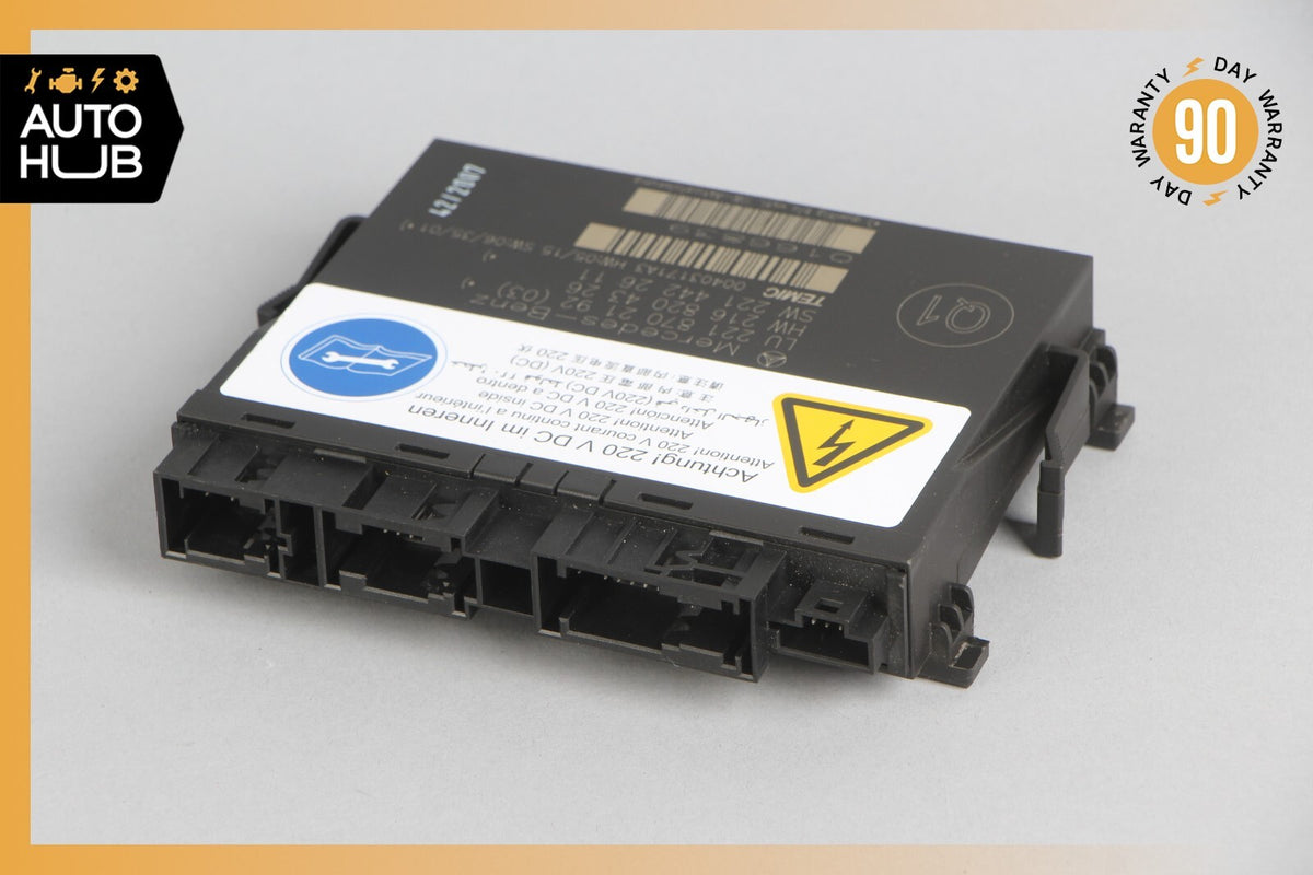 07-10 Mercedes W216 CL550 Front Left or Right Seat Contour Control Module OEM - photo 3